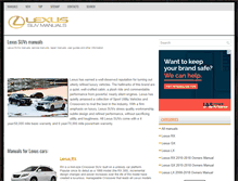 Tablet Screenshot of lexudrive.com